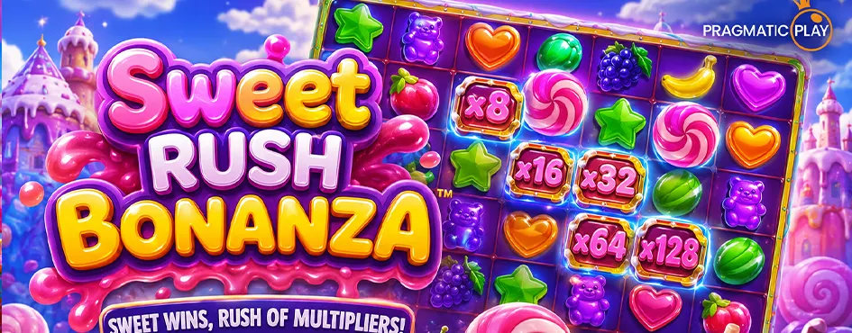 Sweet Rush Bonanza 5.000x büyük kazanç anı