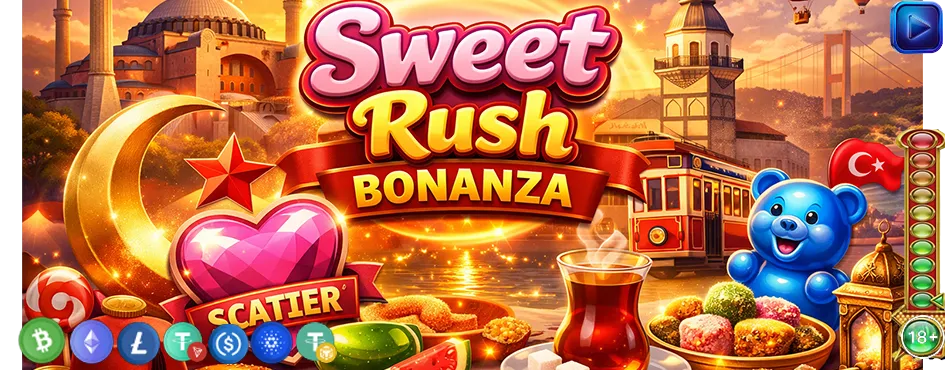 Scatter Pay sembol ödeme tablosu – Sweet Rush Bonanza